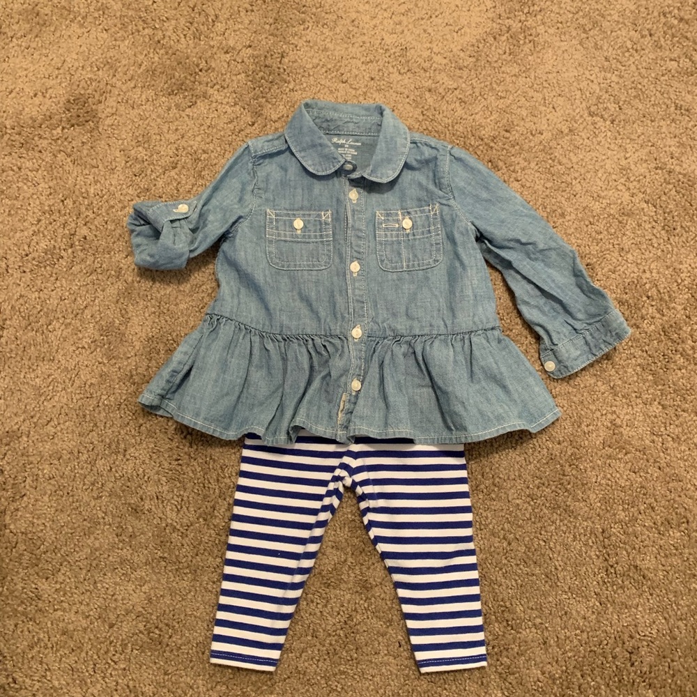 💙Baby girls Polo outfit💙